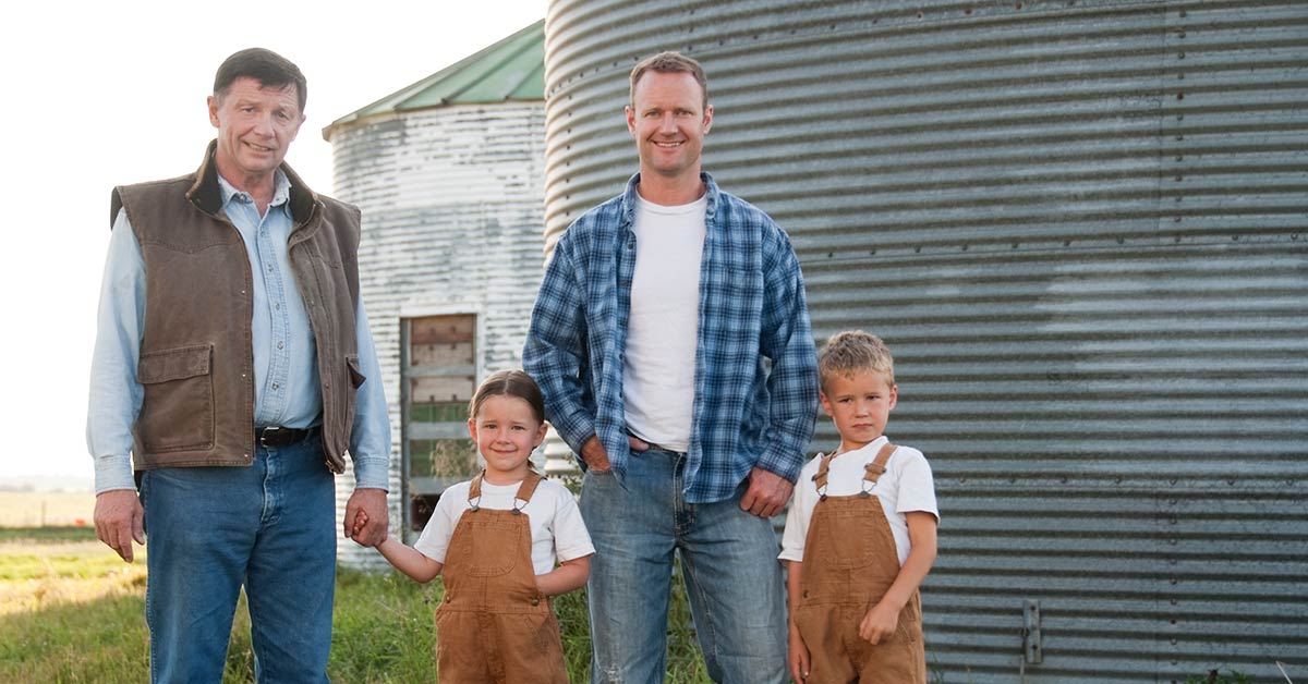Farm family